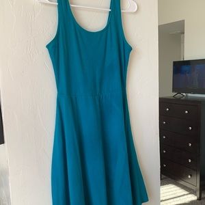 Forever 21 teal dress